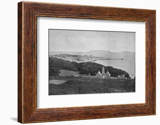 'Beaumaris - Looking Towards The Landing-Stage', 1895-Unknown-Framed Photographic Print