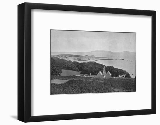 'Beaumaris - Looking Towards The Landing-Stage', 1895-Unknown-Framed Photographic Print