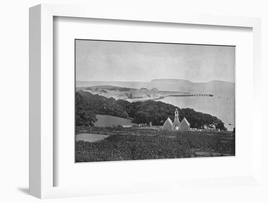 'Beaumaris - Looking Towards The Landing-Stage', 1895-Unknown-Framed Photographic Print