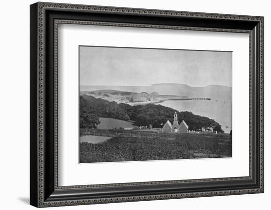 'Beaumaris - Looking Towards The Landing-Stage', 1895-Unknown-Framed Photographic Print