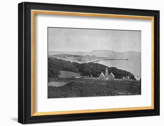 'Beaumaris - Looking Towards The Landing-Stage', 1895-Unknown-Framed Photographic Print