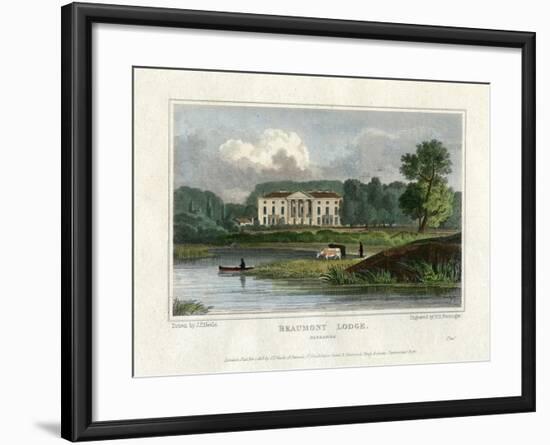 Beaumont Lodge, Windsor, Berkshire, 1818-MS Barenger-Framed Giclee Print