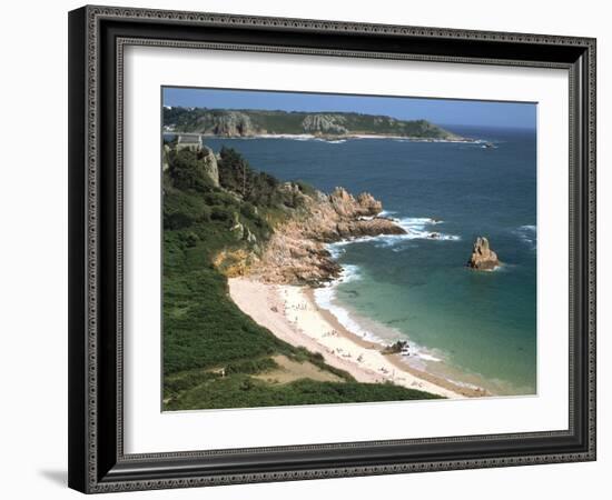 Beauport Bay, Jersey, Channel Islands-Peter Thompson-Framed Photographic Print