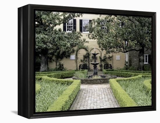 Beauregard House Gardens, New Orleans, Louisiana, USA-null-Framed Premier Image Canvas