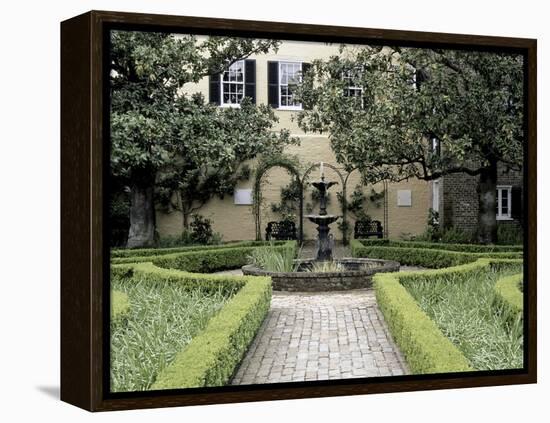 Beauregard House Gardens, New Orleans, Louisiana, USA-null-Framed Premier Image Canvas