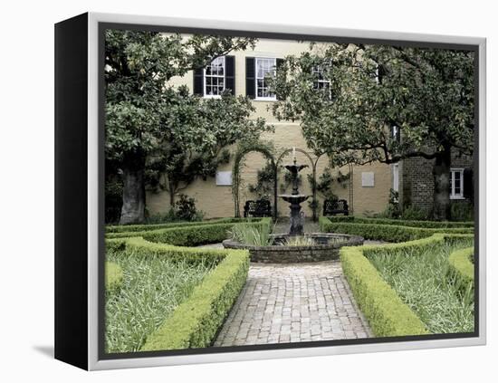 Beauregard House Gardens, New Orleans, Louisiana, USA-null-Framed Premier Image Canvas