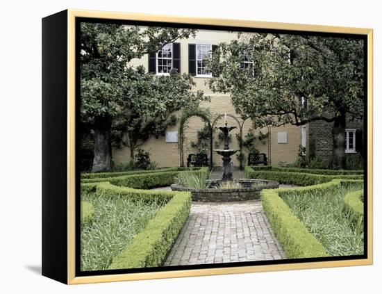 Beauregard House Gardens, New Orleans, Louisiana, USA-null-Framed Premier Image Canvas