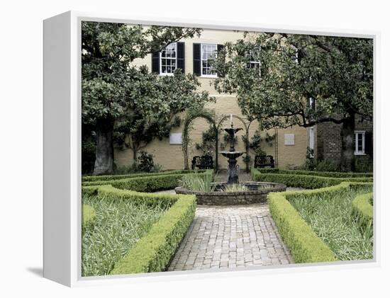 Beauregard House Gardens, New Orleans, Louisiana, USA-null-Framed Premier Image Canvas