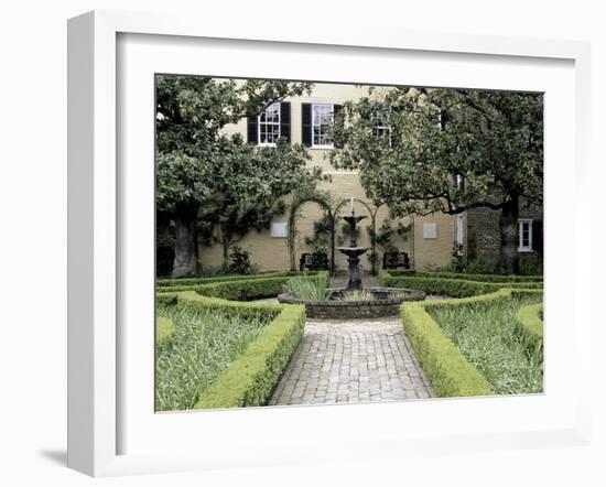 Beauregard House Gardens, New Orleans, Louisiana, USA-null-Framed Photographic Print