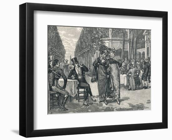 Beaus and Belles of the Regency Period-null-Framed Giclee Print