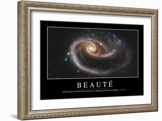 Beauté: Citation Et Affiche D'Inspiration Et Motivation-null-Framed Photographic Print