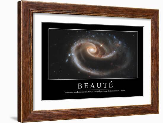 Beauté: Citation Et Affiche D'Inspiration Et Motivation-null-Framed Photographic Print