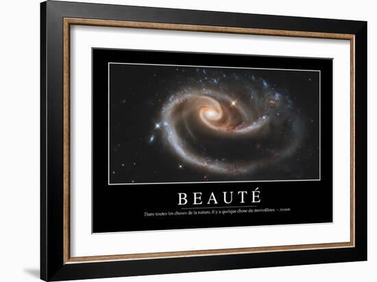 Beauté: Citation Et Affiche D'Inspiration Et Motivation-null-Framed Photographic Print