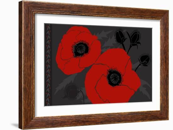 Beautes Rouges IV-null-Framed Giclee Print