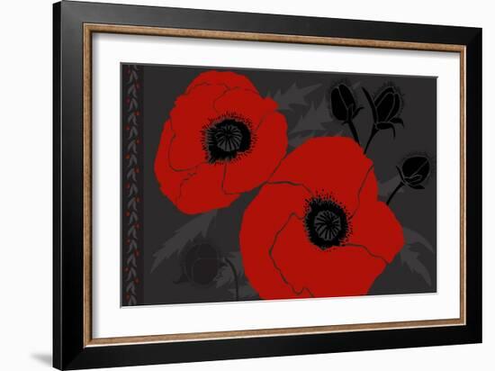 Beautes Rouges IV-null-Framed Giclee Print