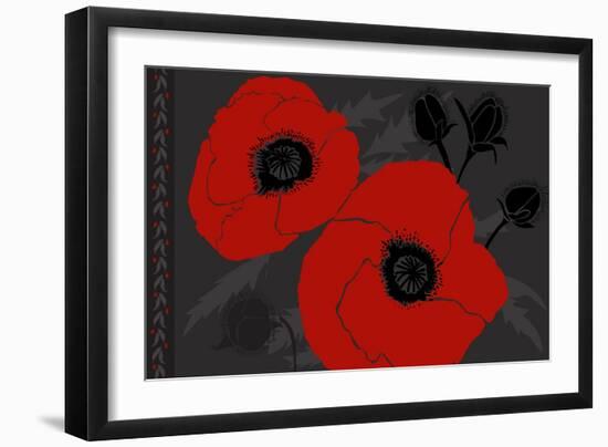 Beautes Rouges IV-null-Framed Giclee Print