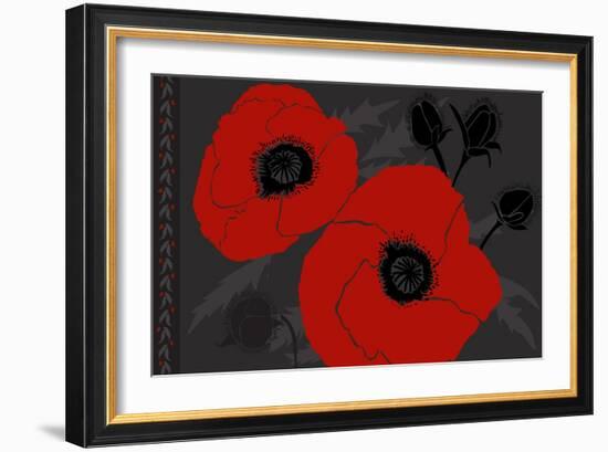 Beautes Rouges IV-null-Framed Giclee Print