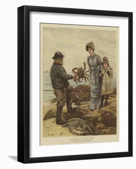 Beauties of the Deep-Arthur Hopkins-Framed Giclee Print