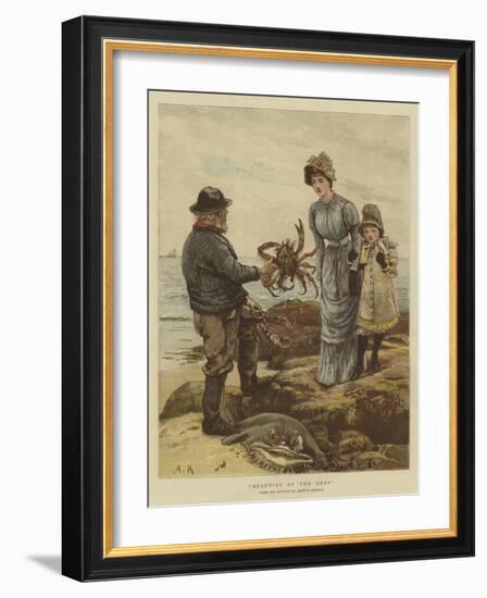 Beauties of the Deep-Arthur Hopkins-Framed Giclee Print