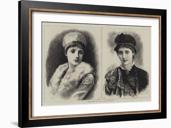 Beauties of the London Season-Arthur Hopkins-Framed Giclee Print