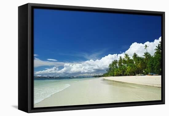 Beautiful Alona Beach at Panglao, Philippines-haveseen-Framed Premier Image Canvas