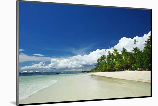Beautiful Alona Beach at Panglao, Philippines-haveseen-Mounted Photographic Print