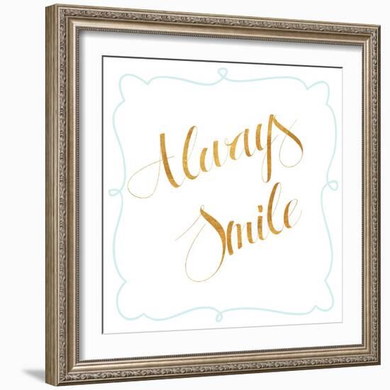 Beautiful and Smile II-SD Graphics Studio-Framed Art Print