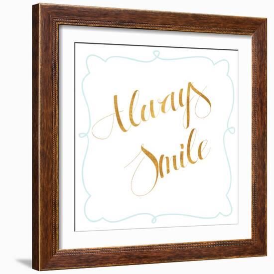 Beautiful and Smile II-SD Graphics Studio-Framed Art Print