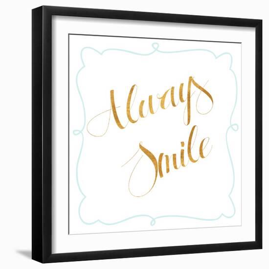Beautiful and Smile II-SD Graphics Studio-Framed Art Print