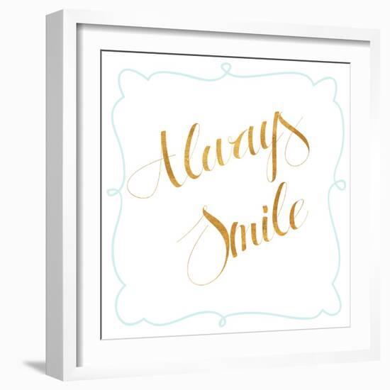 Beautiful and Smile II-SD Graphics Studio-Framed Art Print