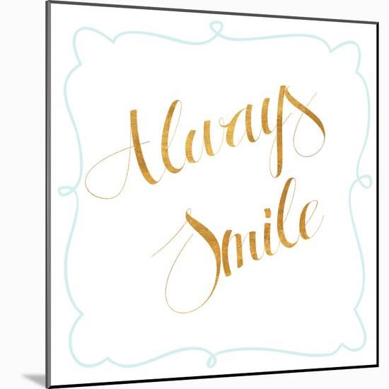 Beautiful and Smile II-SD Graphics Studio-Mounted Art Print