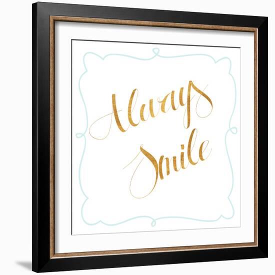 Beautiful and Smile II-SD Graphics Studio-Framed Premium Giclee Print