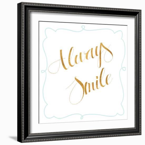 Beautiful and Smile II-SD Graphics Studio-Framed Premium Giclee Print