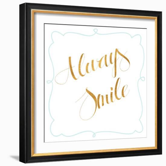 Beautiful and Smile II-SD Graphics Studio-Framed Premium Giclee Print