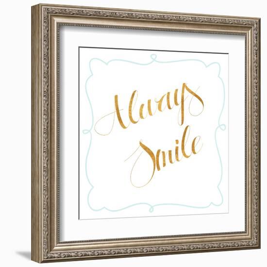 Beautiful and Smile II-SD Graphics Studio-Framed Art Print