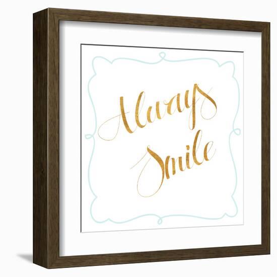 Beautiful and Smile II-SD Graphics Studio-Framed Art Print