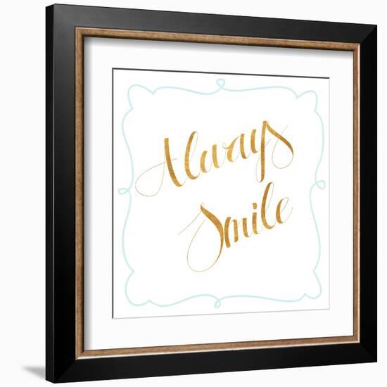 Beautiful and Smile II-SD Graphics Studio-Framed Art Print