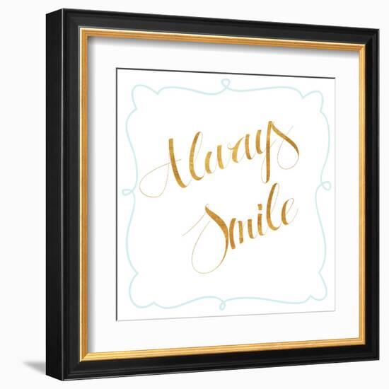 Beautiful and Smile II-SD Graphics Studio-Framed Art Print