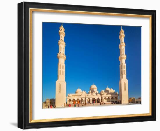 Beautiful Architecture of Mosque in Hurghada, Egypt-Patryk Kosmider-Framed Photographic Print