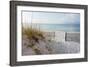 Beautiful Beach at Sunrise-forestpath-Framed Photographic Print