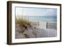 Beautiful Beach at Sunrise-forestpath-Framed Photographic Print