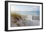 Beautiful Beach at Sunrise-forestpath-Framed Photographic Print