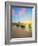 Beautiful Beach with River and Colorful Sky at Sunrise or Sunset, Thailand-Hanna Slavinska-Framed Photographic Print