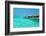 Beautiful Beach with Water Bungalows at Maldives-haveseen-Framed Photographic Print