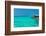 Beautiful Beach with Water Bungalows at Maldives-haveseen-Framed Photographic Print