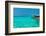 Beautiful Beach with Water Bungalows at Maldives-haveseen-Framed Photographic Print