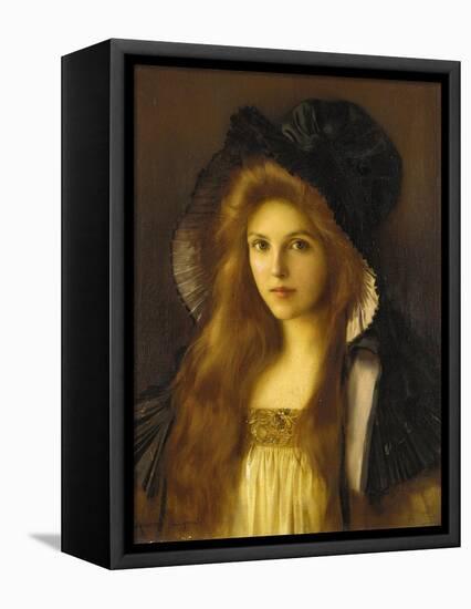 Beautiful Betty-Albert Lynch-Framed Premier Image Canvas