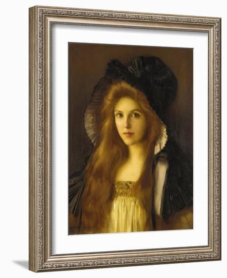 Beautiful Betty-Albert Lynch-Framed Giclee Print