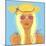 Beautiful Blonde on Vacation-smilewithjul-Mounted Art Print