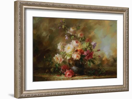 Beautiful Bouquet-Foxwell-Framed Art Print